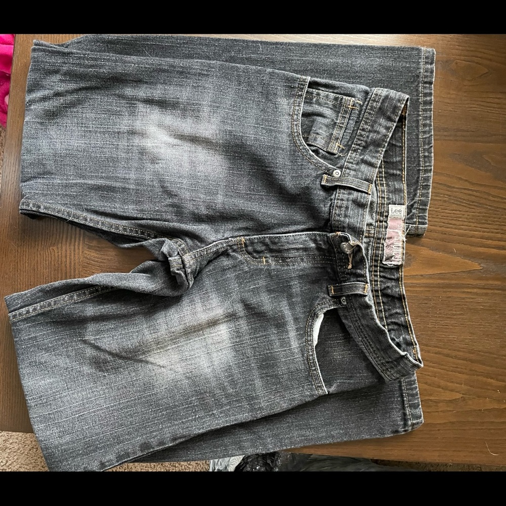 Lot of jeans - 3 pairs of jeans Wrangler, Old Navy skinny, Lee slim bootcut